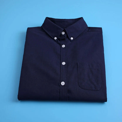 Checked Cotton Blouse with Long Sleeves, Relaxed Fit and Lightweight Feel in Hawthorn Red