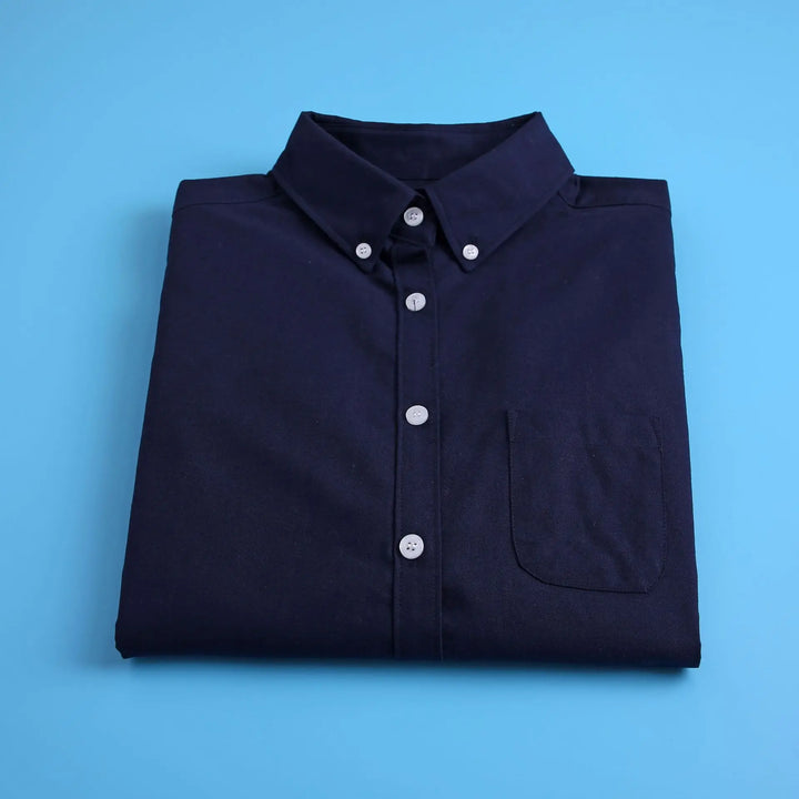 Checked Cotton Blouse with Long Sleeves, Relaxed Fit and Lightweight Feel in Hawthorn Red