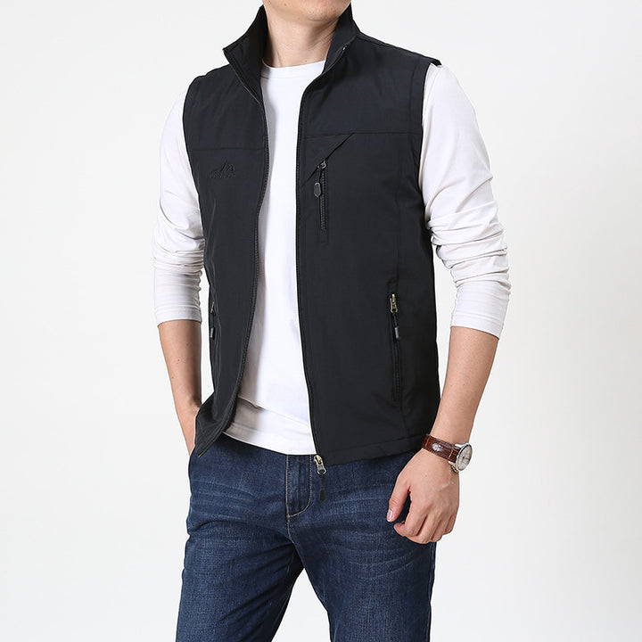 Men's Lightweight Cotton Vest – Breathable Casual Layer