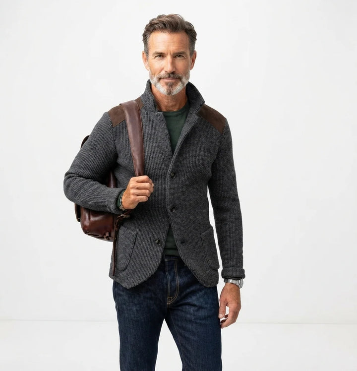 Women's Retro Cardigan Jacket – Relaxed Fit Vintage Style