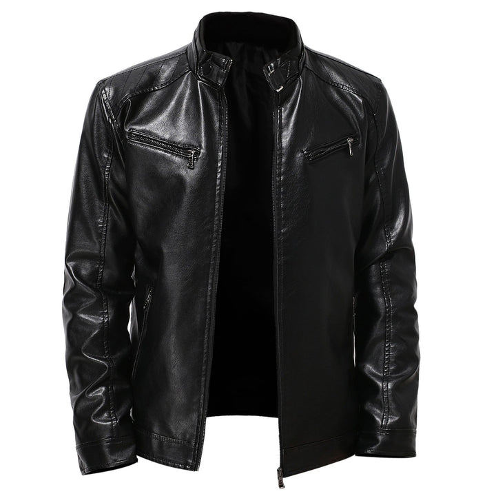 Men's Zipper Cardigan Knit Jacket – Streamlined Regular Fit