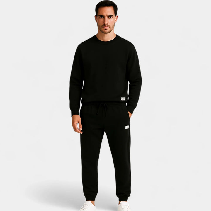 Men's Wool Lounge Set – Two-Piece Minimalist Modern Style for Relaxed Comfort
