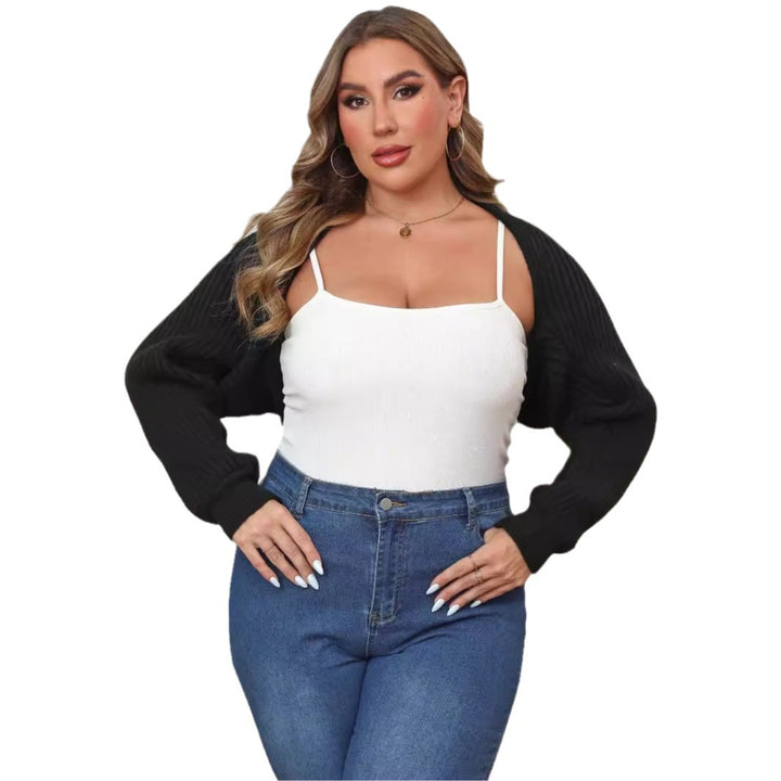 Women's Cardigan – Plush Textured, Relaxed Streetwear Layer