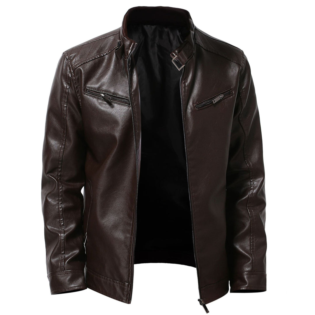 Men's Zipper Cardigan Knit Jacket – Streamlined Regular Fit
