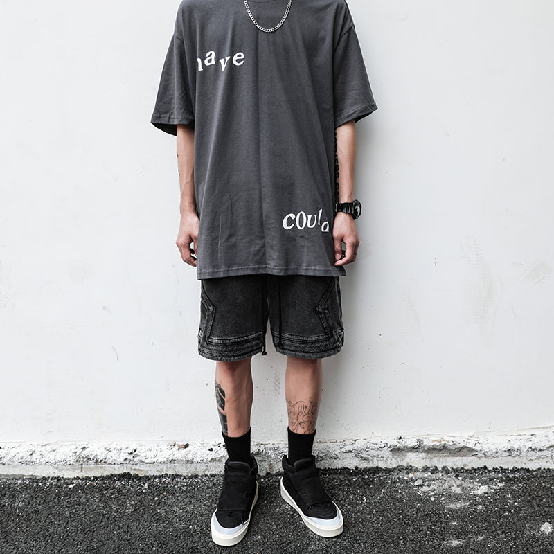 Men's Graphic T-Shirt – Cotton Relaxed Hip Hop Fit