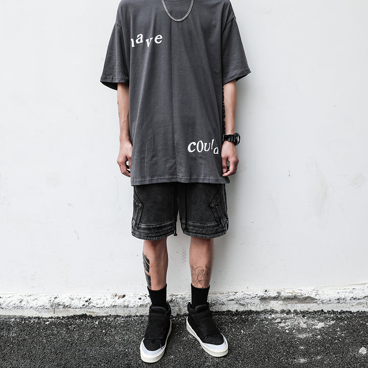 Men's Graphic T-Shirt – Cotton Relaxed Hip Hop Fit