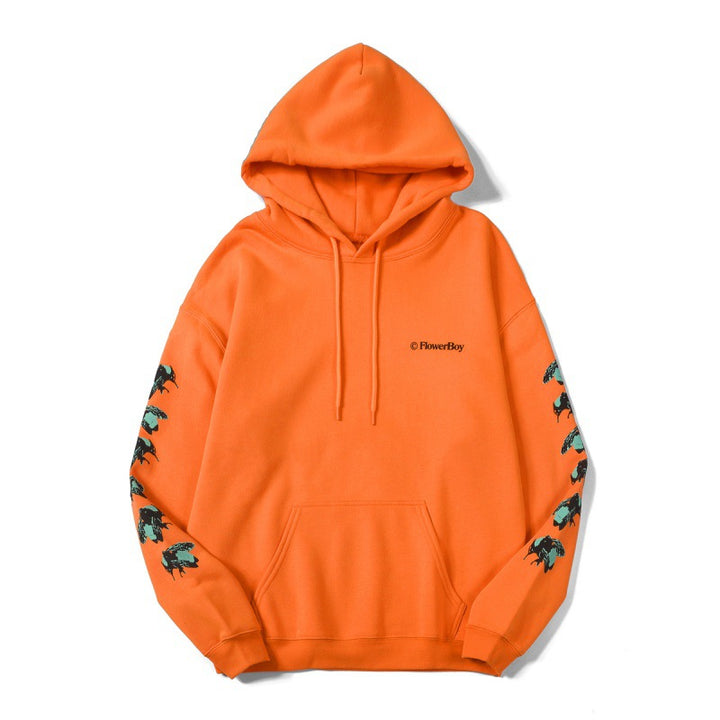 Men's Cotton Hoodie – Thick Hip Hop Animal Graphic