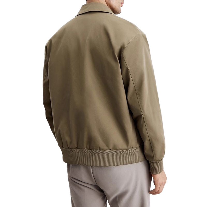 Men's Slim Fit Lapel Jacket – Structured Korean Style Blazer