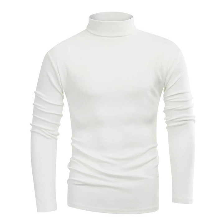 Men's Turtleneck Sweater – Lightweight Minimalist Knit Top