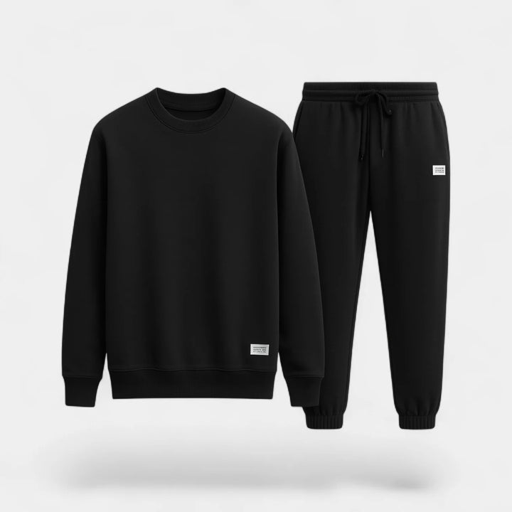 Men's Wool Lounge Set – Two-Piece Minimalist Modern Style for Relaxed Comfort