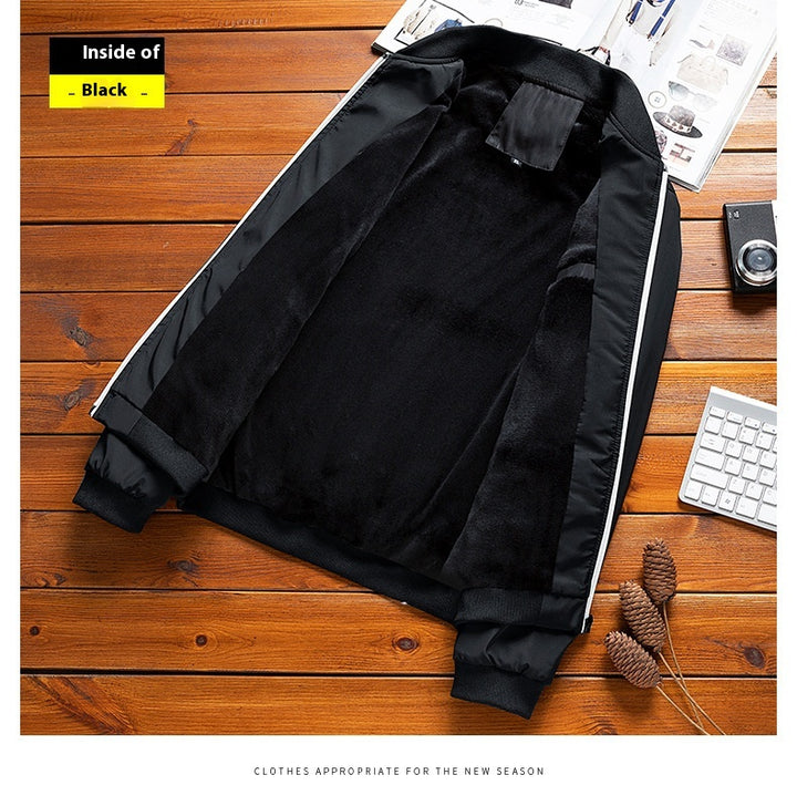 Men's Casual Jacket – Minimalist Korean-Inspired Design