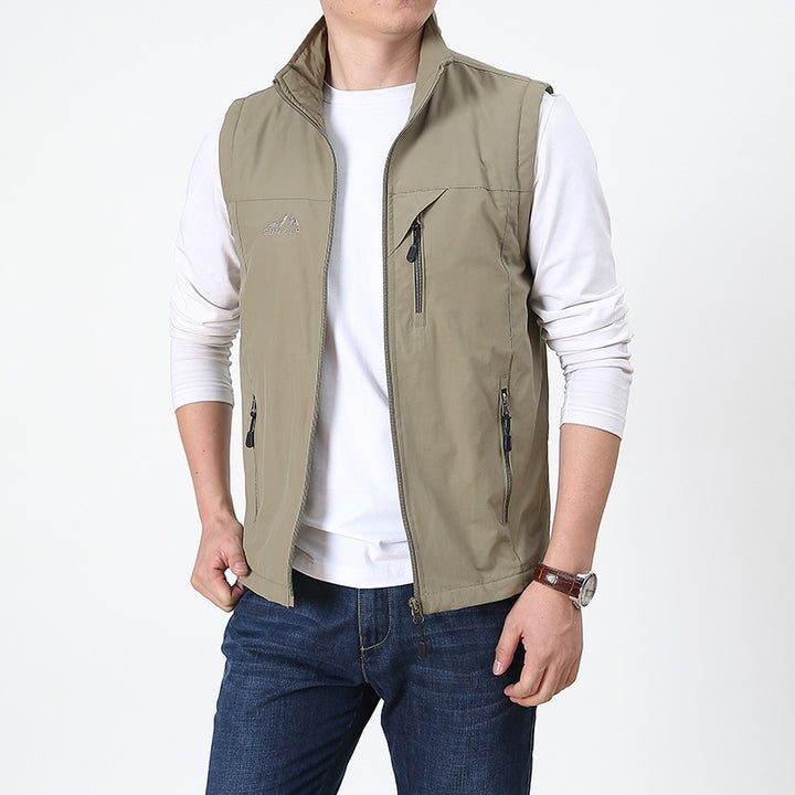 Men's Lightweight Cotton Vest – Breathable Casual Layer