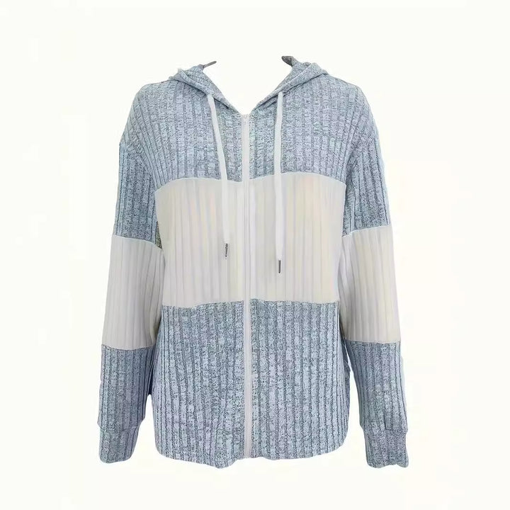 Women's Thermal Hooded Zip-Up Coat – Casual Everyday Layer