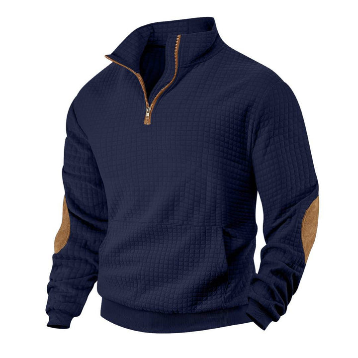 Men's Hoodie Pullover – Loose Fit with Patch Pocket Detail
