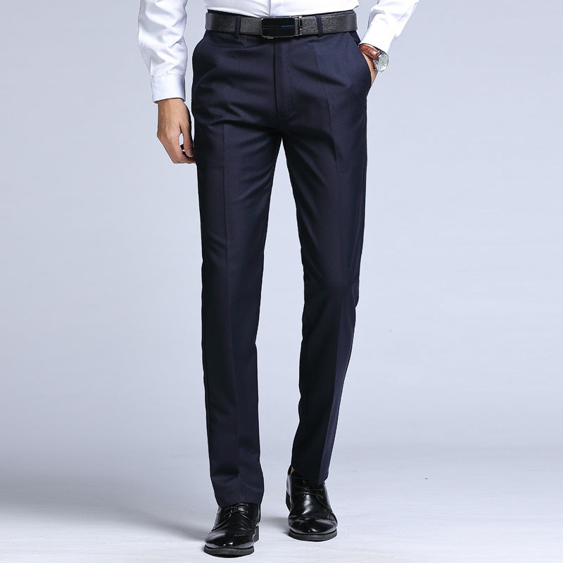 Men's Slim Trousers – Lightweight Business Fit for Daily Wear