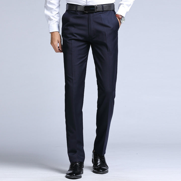 Men's Slim Trousers – Lightweight Business Fit for Daily Wear