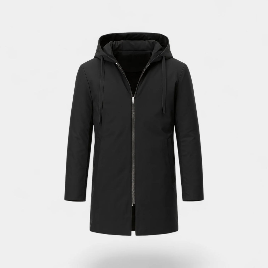 Men's Hooded Parka – Structured Technical Outerwear