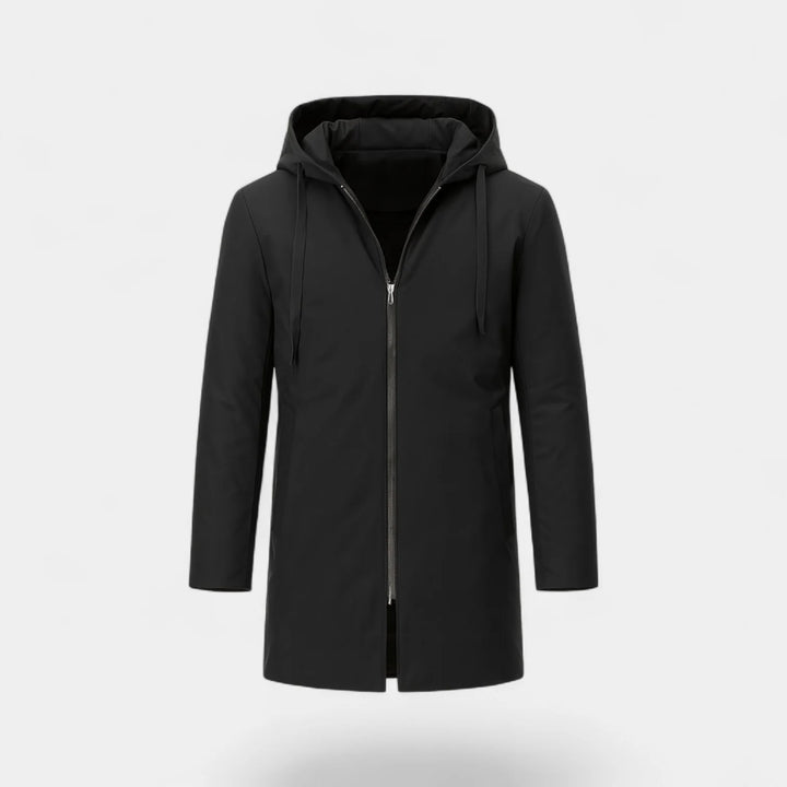 Men's Hooded Parka – Structured Technical Outerwear