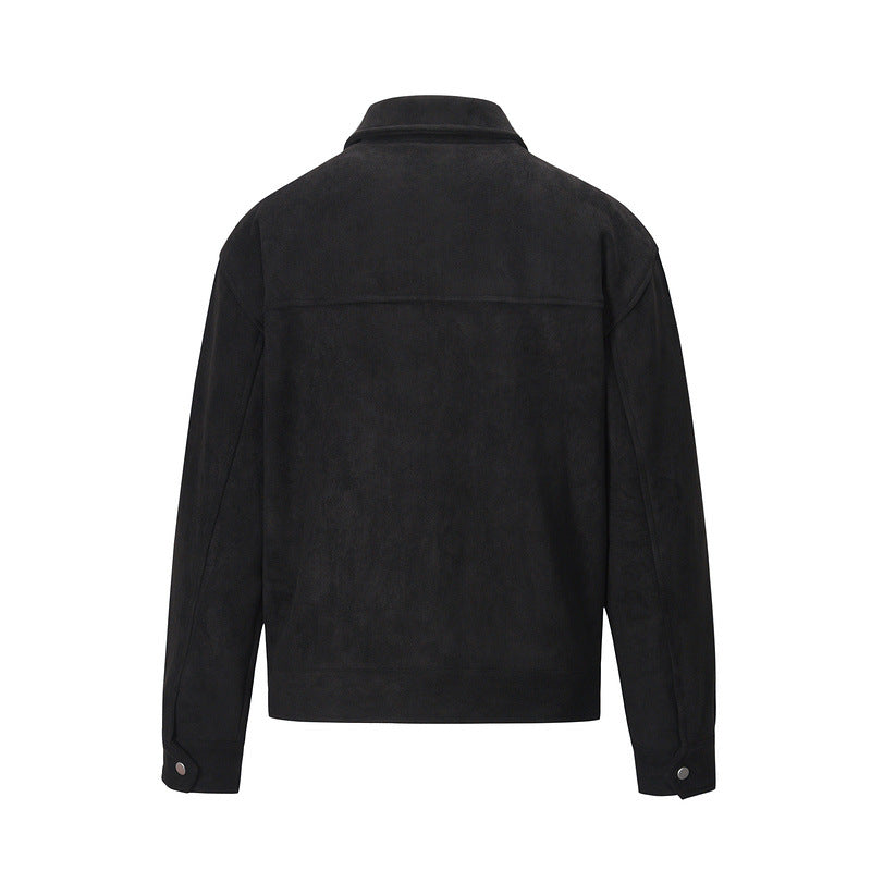 Men's Cotton Zip Jacket – Multi-Pocket Regular Fit