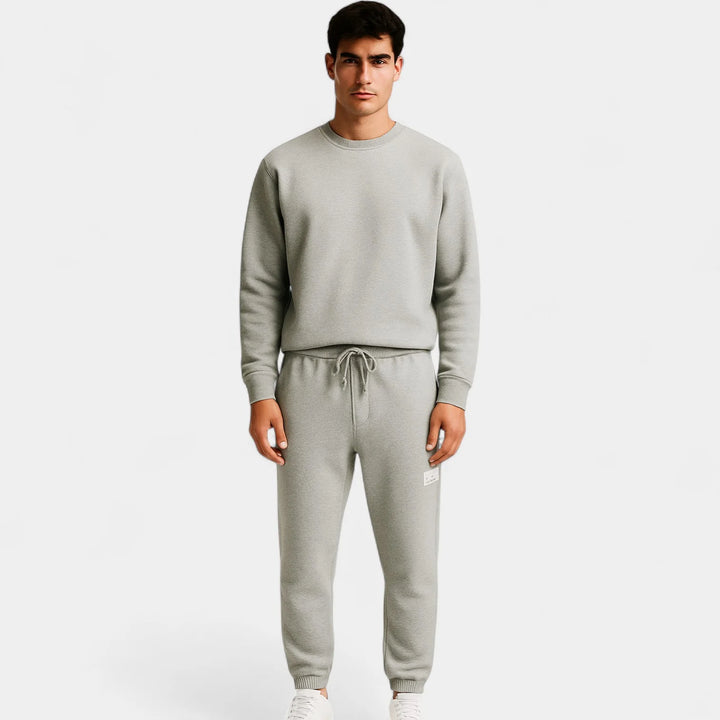 Men's Wool Lounge Set – Two-Piece Minimalist Modern Style for Relaxed Comfort