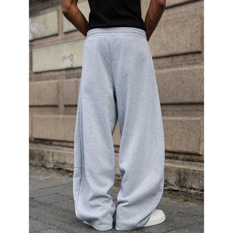 Men's Straight High Waist Cropped Pants – Lightweight Modern Fit