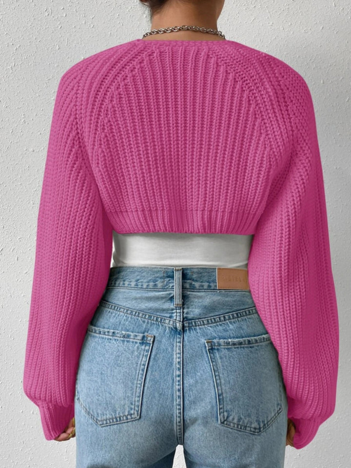 Women's Wool Blend Sweater – Classic Solid Knit Long Sleeve