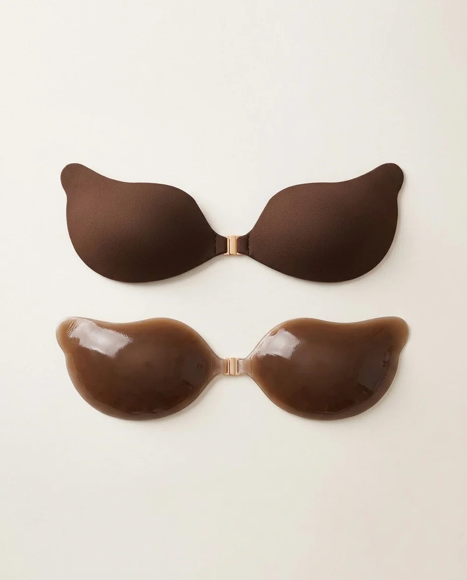 Adhesive Silicone Bra Cups – Invisible Support for Backless Styles