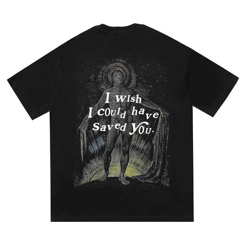 Men's Graphic T-Shirt – Cotton Relaxed Hip Hop Fit