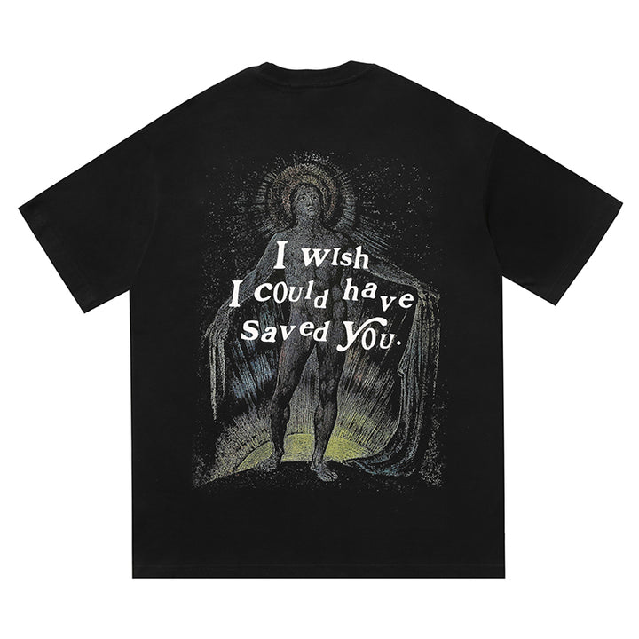 Men's Graphic T-Shirt – Cotton Relaxed Hip Hop Fit