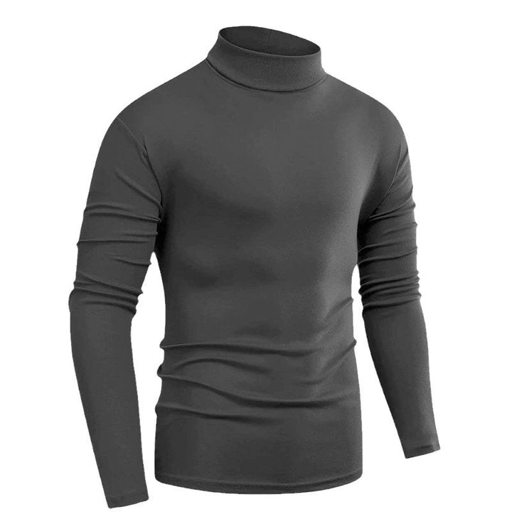 Men's Turtleneck Sweater – Lightweight Minimalist Knit Top