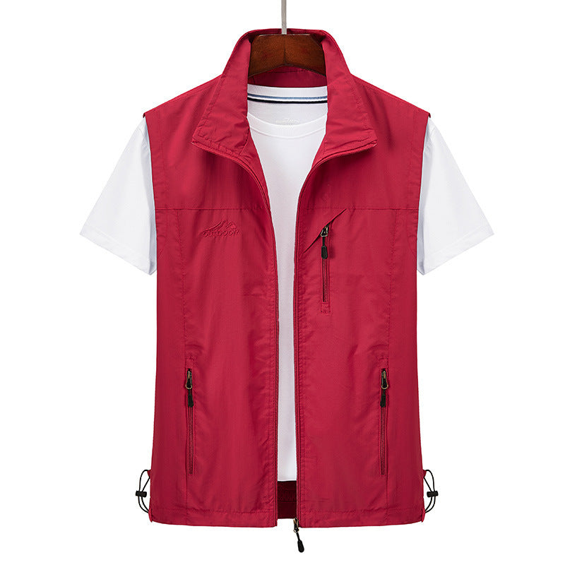 Men's Lightweight Cotton Vest – Breathable Casual Layer