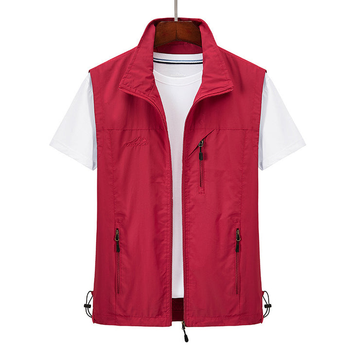 Men's Lightweight Cotton Vest – Breathable Casual Layer