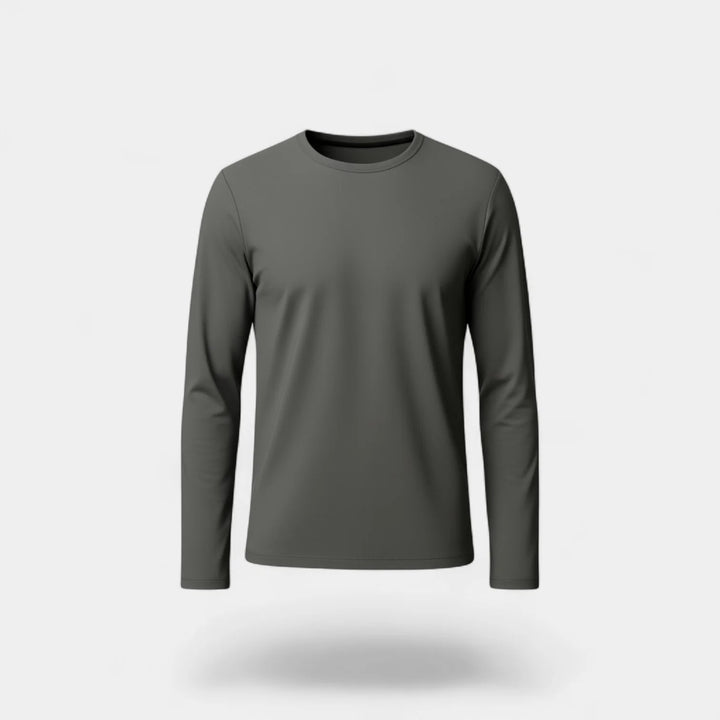 Men's Thermal Undershirt Set – Fitted Crew Neck Base Layer (Pack of 3)