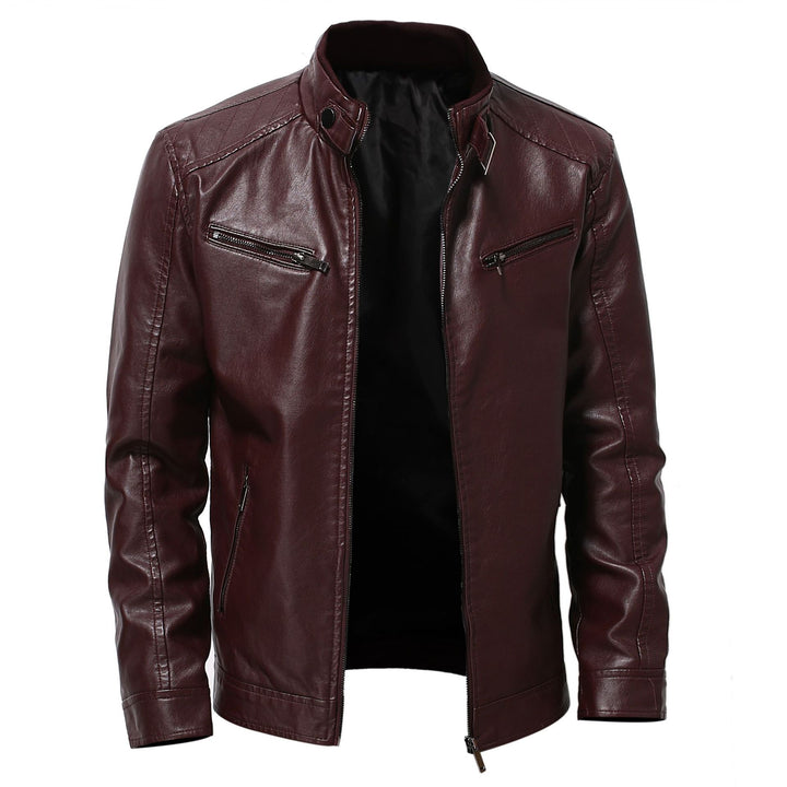 Men's Zipper Cardigan Knit Jacket – Streamlined Regular Fit