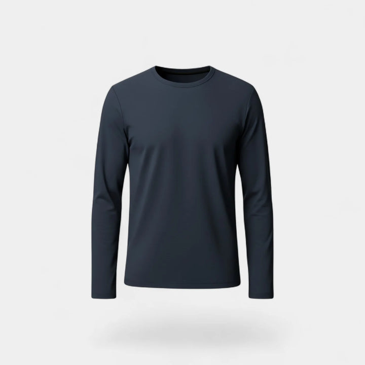 Men's Thermal Undershirt Set – Fitted Crew Neck Base Layer (Pack of 3)