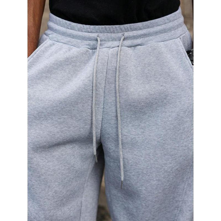 Men's Straight High Waist Cropped Pants – Lightweight Modern Fit