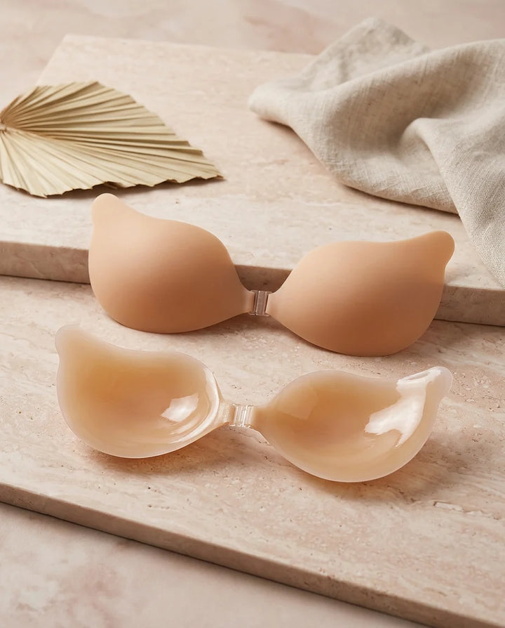 Adhesive Silicone Bra Cups – Invisible Support for Backless Styles