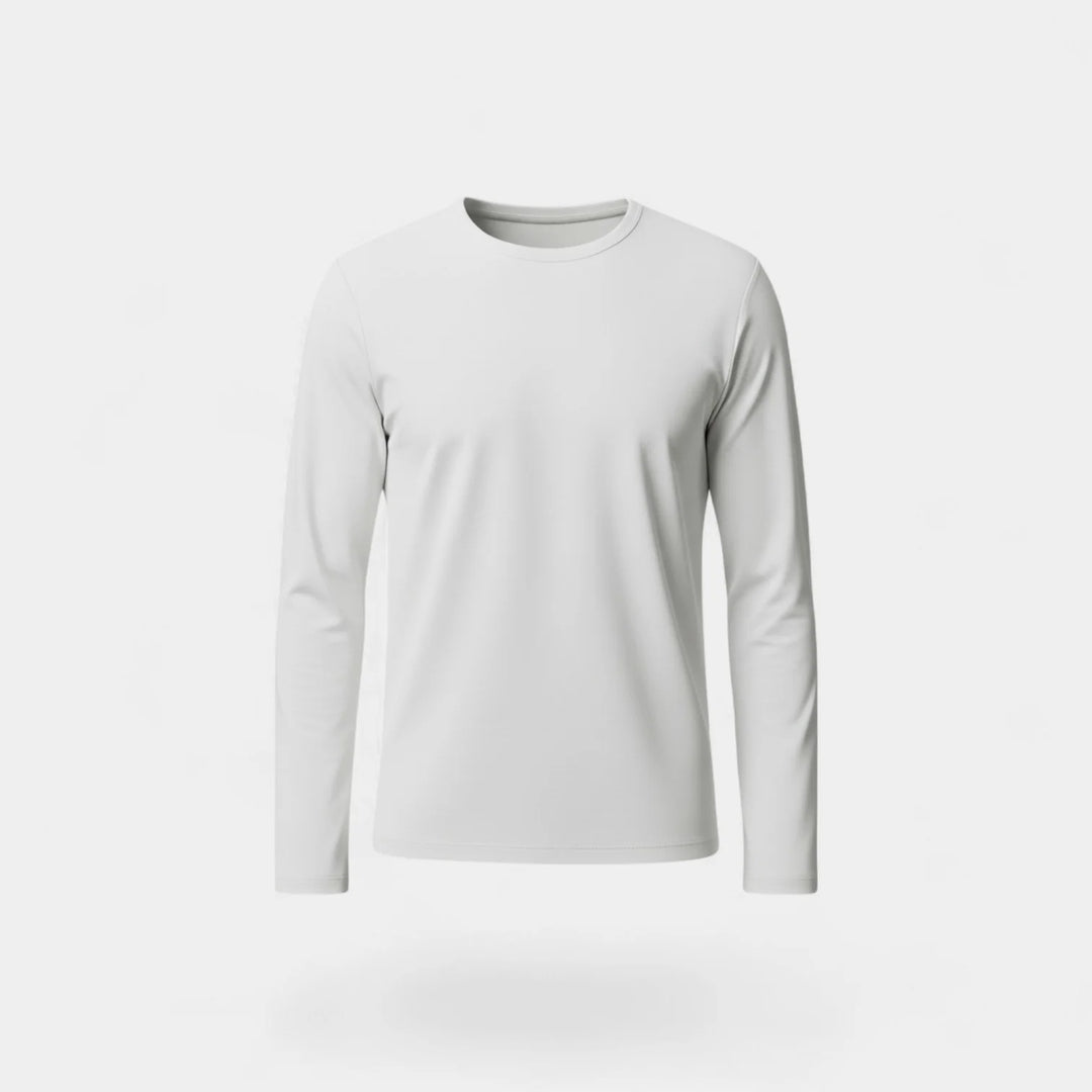 Men's Thermal Undershirt Set – Fitted Crew Neck Base Layer (Pack of 3)