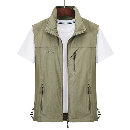 Men's Lightweight Cotton Vest – Breathable Casual Layer