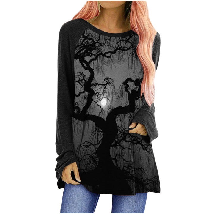 Cotton Long Sleeve T-Shirt for Women – Effortless Loose Fit