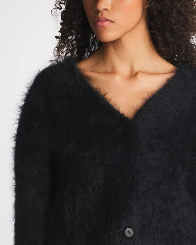 Cardigan in Oversized Fit with Soft Cashmere-Like Knit Feel and Cozy Snug Warmth